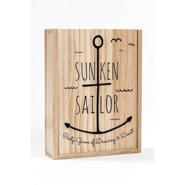 Buffalo Games - Sunken Sailor The Adult Party Game of Drawing and Deceit