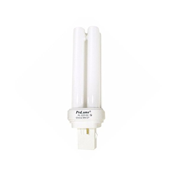 Halco 109864 PL22D/50 22W Double Tube 5000K Compact Fluorescent 2 Pin GX32D-2