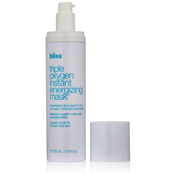 bliss Triple Oxygen Instant Energizing Mask, 3.4 fl oz