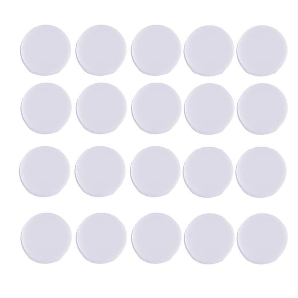 Kisangel 100Pcs Toy Rattle Box Repair 15MM Pet Baby Toy Noise Maker Insert Squeaker for Pet Toy Animal Puppet Doll Accessories White