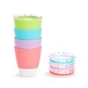 Munchkin® Splash™ Open Toddler Cups with Training Lids, 7 Ounce, Multicolored, 4 Pack