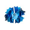 4 Piece Blue Dog Cartoon Inspired Hair Bow Set/Birthday and Cosplay Bows by Inspired Bows