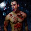 Zombie Makeup,Halloween Makeup,11 Unique Sheets,Fake Blood, Scar Tattoo,Halloween Tattoos Fake Blood Makeup Vampire Makeup, Enjoy Halloween Makeup Kit Zombie Tattoos,11 Sheets,61 Pics Fake Scars Cuts