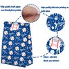 SamPartyShop 24 Pack Baseball Party Candy Favor Bags with Stickers, Baseball Goodie Gift Treat Bags Baseball Themed Birthday Party Supplies