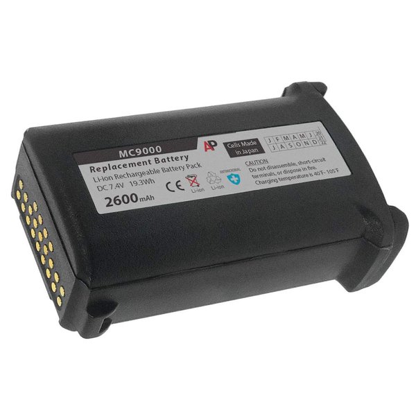 Artisan Power Replacement Battery for Motorola & Symbol MC9000-G/K Series Scanners | Lithium Ion Rechargeable Battery Pack | 7.4 Volt | 2600 mAh | 18% higher than The OEM batteries