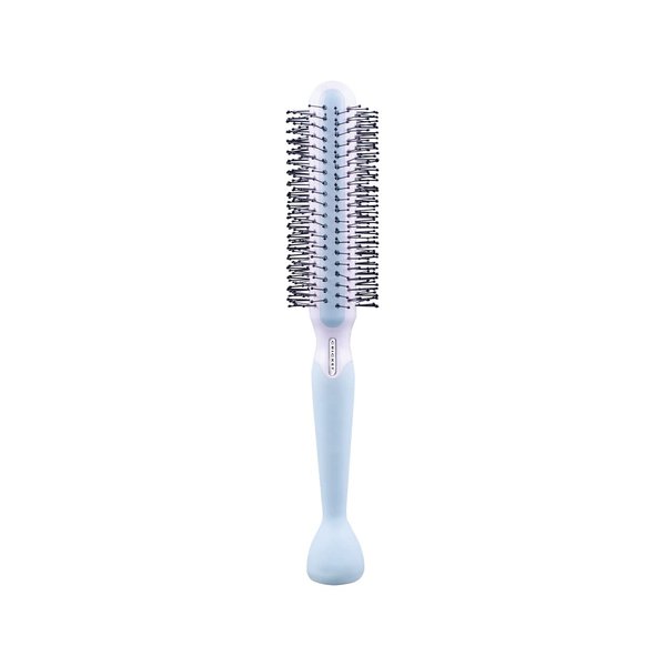 Cricket Friction Free Round Hair Brush for Professional Hairstyling Curling Blow Drying Anti-Static Styling All Hair Types White