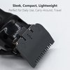 2 Pieces 2 Lengths Professional Hair Clipper Attachment Guide Guard Combs 1/16" 1/8" 1.5mm 3mm Compatible with Wahl Standard Full-Sized 5 Star Series Magic Clip Hair Clippers (Gray)
