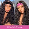 BUPPLER Wig Band 2PCS Wig Elastic Bands for Keeping Wigs in Place Lace Melting Band for Wigs Edges Adjustable Elastic Band for Wig Melt Band for Lace wigs front Edge Wrap to Lay Edges