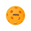 PCKL Optic Speed Pickleball Balls | Indoor & Outdoor | 4 Pack of Balls | Built to USAPA Specifications (Indoor Orange)