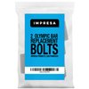 IMPRESA 2-Pack Hex Bolts for Olympic Bars/Olympic Bar Replacement Bolt