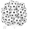 Biapian 60 Pcs Football Balloons, Football Balloon for Boys, 12 Inch Soccer Latex Balloons Football Pattern Helium for Kids Boys Birthday Sports Themed Party Decorations World Cup Theme Party Supplies