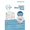 TidyCare Bedside Commode Absorbent Pads for Portable Toilet Chair Bucket and Bedpan | Value Pack of 40 Disposable Commode Pads for Adults in Medical Care | Universal Fit Portable Toilet Pads