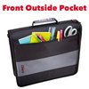 Case-It The Classic Zipper Binder - 2 Inch O-Rings - Multiple Pockets - 800 Sheet Capacity - Comes with Shoulder Strap - Deep Purple D-251