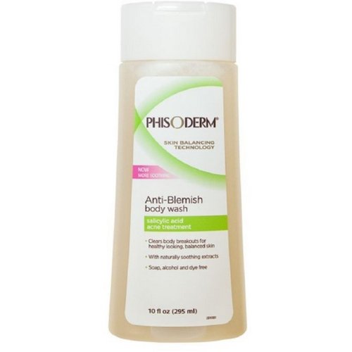 pHisoderm Anti-Blemish Body Wash 10 oz (Pack of 12)
