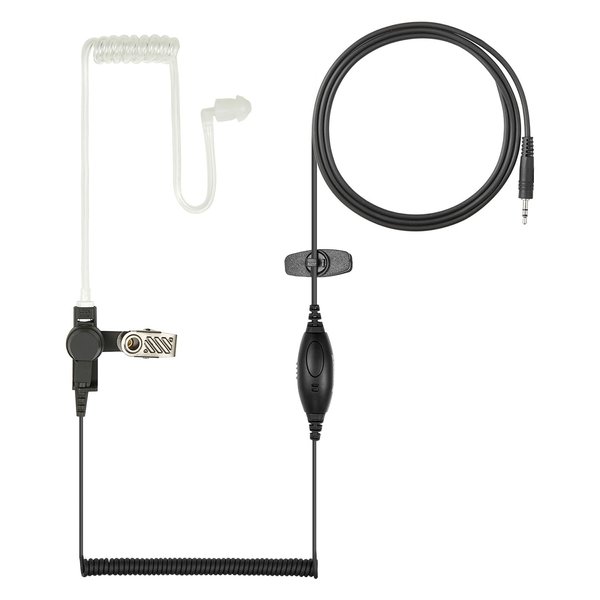 DeWALT DXFRSSV1 Headset for DXFRS300 and DXFRS800 Walkie Talkie Two-Way Radios, 2.5mm Earphone Jack, Black