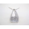 Generic Long creme white blonde and gold hair claw clip