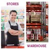 Availey 60 Pack Magnetic 'C' Channel Label Holders for Metal Racks and Shelves with Protective Films and Replacement Strips 3" x 1"