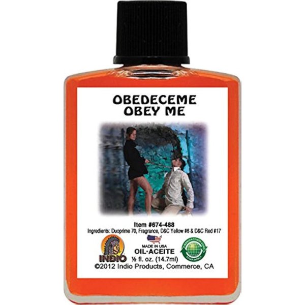 Indio Obey Me Fragranced Oil - 0.5oz