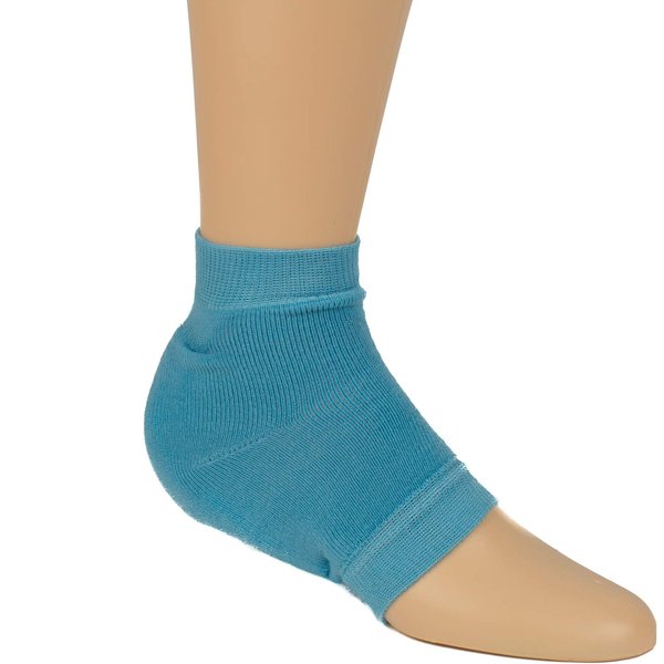 Rolyan 77706 Premium Heel/Elbow Protector, Medium, Blue, Foam Padded