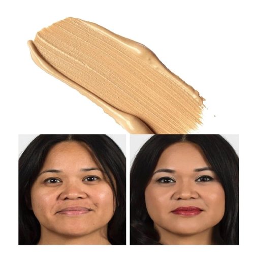 Emani Organic HD Corrective Liquid Concealer Full Coverage Makeup, Best Color Correcting Face Makeup, 625 Medium, 0.3 fl oz