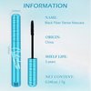 Mascara for Older Women 60 Plus, Waterproof Volumizing Mascara for Seniors with Thinning Lashes, Smudge-proof Long Lasting Mascara Black Volume and Length for Sensitive Eyes, Hypoallergenic Mascara