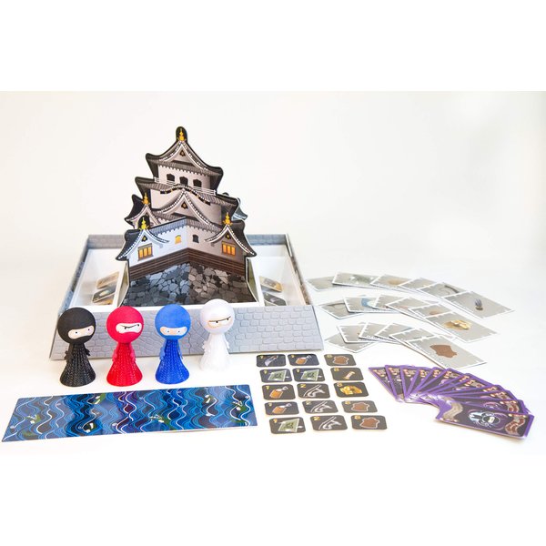 KiddyKiddoUSA Flying Ninja Kids Table top Board Game, Trains Motor Skills and Focus