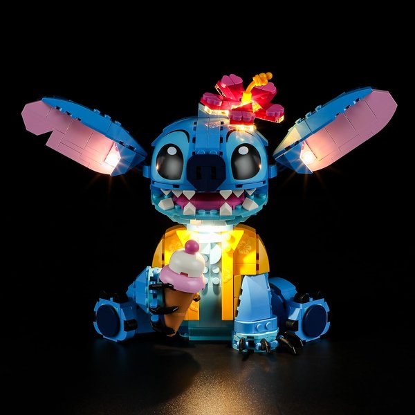 LIGHTAILING Light for Lego-43249 Stitch - Led Lighting Kit Compatible with Lego Building Blocks Model - NOT Included The Model Set
