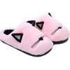 Anddyam Kids Family Cute Cat Household Anti-Slip Indoor Slippers for Girls and Boys (Big Kid (9-12 Years), Pink)