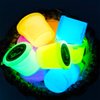 15 Pack Glow in The Dark Slime, Crystal Galaxy Slime, Including Blue, Pink, Yellow, Orange etc, Slime Party Favors, Soft and Non-Sticky, for Educational Stress Relief Slime Toys for Girls Boys