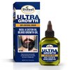 Difeel Mens Ultra Growth Basil and Castor Beard Oil 2.5 oz. - Natural Beard Oil for Hair Growth