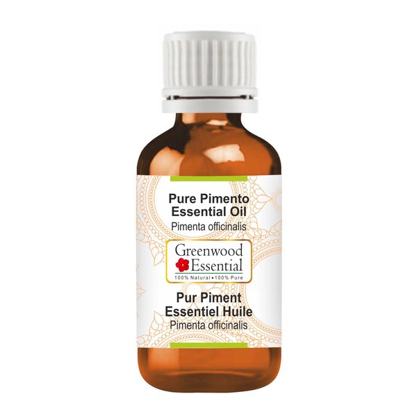 Greenwood Essential Pure Pimento Essential Oil (Pimenta officinalis) Steam Distilled 15ml (0.50 oz)