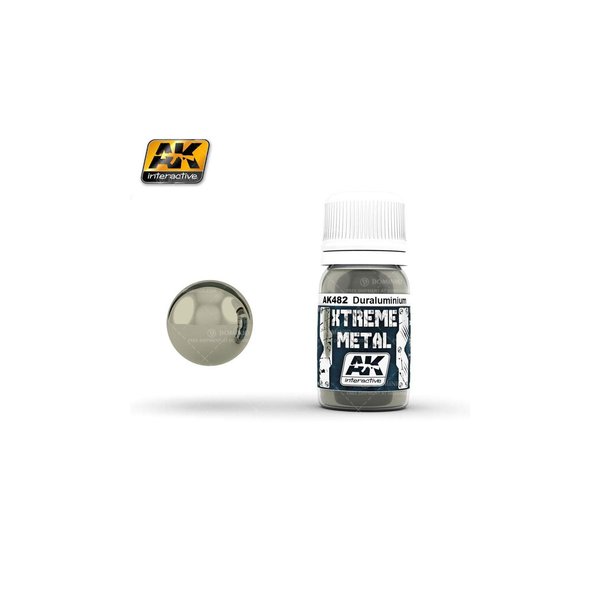 AK Interactive 30ml Extreme Metal Paints Duraluminum # 482