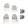 2024 Upgrade 2 Packs Clipper/Trimmer Replacement Blades #2068-300 - for Wahl Peanut Hair Clipper/Trimmer, White