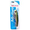 Bomber Lures Mullet Slow-Sinking Twitch, Walking Saltwater Fishing Lure, Excellent for Speckled Trout, Redfish, Stripers and More, 3 1/2", 5/8 oz, Menhaden