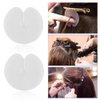 GlamorDove Hair Extensions Heat Protector Shields Thick Templates Heat Shield Guards for Hair Extension Bonding Keratin Hair Extension Tools