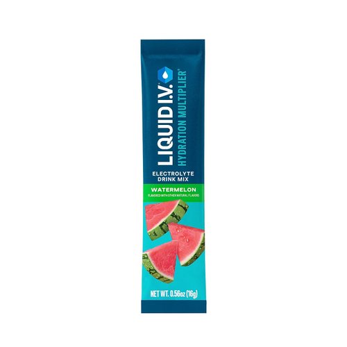 LIQUID IV Strawberry Hydration Electrolyte 10 Count, 0.56 OZ