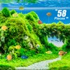 Lewtemi Fish Figure Play Set with Fake Small Assorted Tropical Tiny Fish Figurines Toys with Black Storage Bag for Sea Animals Themed Party Favors, 2 Style, 59 Pcs, Plastic