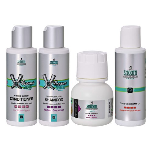 Forever Smooth - Keratin Treatment 4oz Small Kit for Coarse Hair