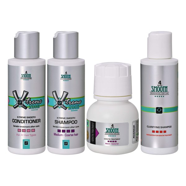 Forever Smooth - Keratin Treatment 4oz Small Kit for Coarse Hair