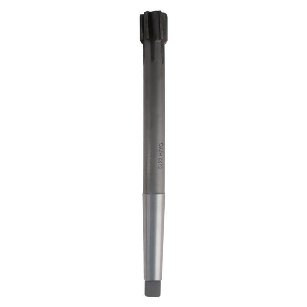 Utoolmart Chucking Reamer 22mm H7 Tungsten Carbide Lathe Machine Reamer Taper Shank Milling Cutting Tool for Metal Non-Ferrous Metal Copper 1pcs