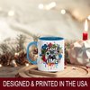 Cool Game Time Design Ceramic Mug, 11oz Coffee Cup for Gamers, Colorful Gaming Controller and Fun Doodle Theme, Unique Gift for Video Game Lovers, Reusable Eco-Friendly Mug for Hot Beverages, Tea-Milk