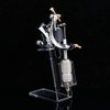 2PCS Tattoo Gun Holder Tattoo Machine Stand Clear Acrylic Coil Tattoo Machine Holder Rack Stand Display Shelf Best for Salon Personal Use