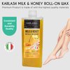 Karlash Professional Roll On Wax, Depilatory Hair Wax Removal for Body Hair, legs, arms hair Removal Wax Cartridge 75ml - Made in Italy - 2 Pieces (Honey)