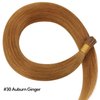 HOTBANANA I Tip Hair Extensions Human Hair, 22 Inch 50g 50s Auburn Ginger Pre Bonded ITip Hair Extensions Cold Fusion I Tip Extensions Straight I Tips Hair Extensions