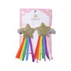 2pcs Girls Hair Clips,barrettes for kids,Glitter Rainbow hairclips,Girls hair accessory, Rainbow Star hair clip, kids Baby Hair Clips. (Star)