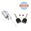 ZONFANT Ignition Switch Lock Cylinder with 2 Keys Compatible with Honda CR-V CR-Z Accord Civic Crosstour Element Fit Odyssey Pilot S2000 Acura MDX RDX TL TSX ZDX,Replace #06351-TE0-A11