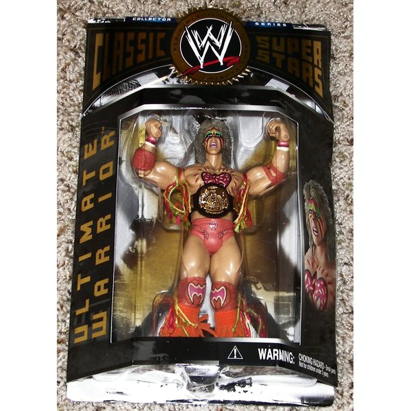 WWE Jakks Pacific "Ultimate Warrior" 2004 Classic Superstars Series 1.