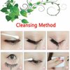 10 Pairs Soft False Eyelashes, Natural 3D Fake Eye Lashes with Shiny Rhinestones Makeup Party Extension Eyelashes Handmade Fake Lashes Volume Eyelash