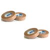 3M Micropore Tan Surgical Tape 0.5" Wide -2 Rolls (2 Pack)