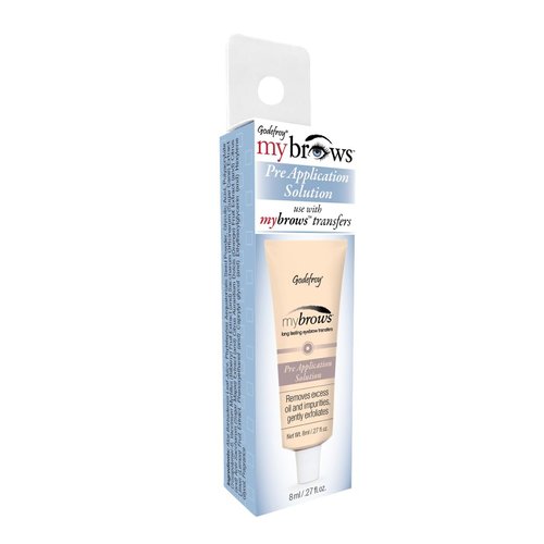 Godefroy Mybrows Pre Application Solution To Prep Skin for Temporary Tattoos, Eyebrow Transfers, & Brow Stamps, 27 Oz